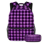Préparez-vous à réussir avec notre ensemble de 2 cartables pour enfants, parfait pour les garçons, les filles, les adolescents, avec un sac à dos de grande capacité et une trousse à crayons, motif