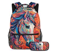 Préparez-vous à réussir avec notre ensemble de 2 cartables pour enfants, parfait pour les garçons, les filles, les adolescents, avec un sac à dos de grande capacité et une trousse à crayons, papillon