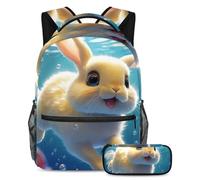 Préparez-vous à réussir avec notre ensemble de 2 cartables pour enfants, parfait pour les garçons, les filles, les adolescents, avec un sac à dos de grande capacité et une trousse à crayons, de jolis