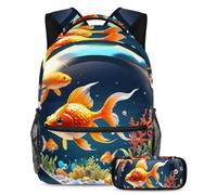 Préparez-vous à réussir avec notre ensemble de 2 sacs d'école pour enfants, parfait pour les garçons, les filles, les adolescents, avec un sac à dos de grande capacité et une trousse à crayons, une