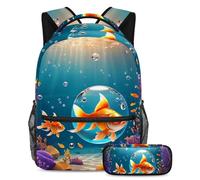 Préparez-vous à réussir avec notre ensemble de 2 sacs d'école pour enfants, parfait pour les garçons, les filles, les adolescents, avec un sac à dos de grande capacité et une trousse à crayons, une