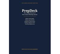 PrepDeck: short, brandable, not genre-generic: The Adjunct Instructor's Course Prep Planner: Build Your Syllabus and 16 Weeks of Lesson Plans Before Day One