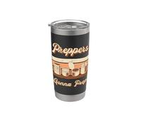 Preppers Gonna Prep Survival Survivalist Doomsday Prepper Gobelet isotherme en acier inoxydable double paroi