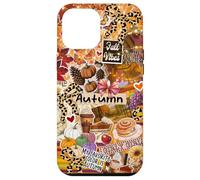 Preppy Autumn Colllage Scrapbook Trendy per Donne e Ragazze Coque pour iPhone 12 Pro Max