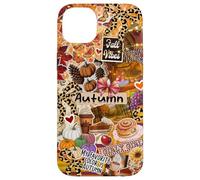 Preppy Autumn Colllage Scrapbook Trendy per Donne e Ragazze Coque pour iPhone 14 Plus