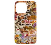 Preppy Autumn Colllage Scrapbook Trendy per Donne e Ragazze Coque pour iPhone 14 Pro Max
