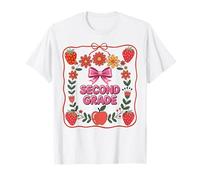 Preppy Back to School Coquette Fraise 2e année T-Shirt