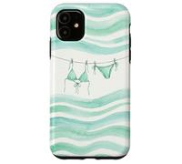 Preppy Bikini été Bord de mer Cowgirl Pastel Azur Mode Chic Coque pour iPhone 11