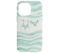 Preppy Bikini été Bord de mer Cowgirl Pastel Azur Mode Chic Coque pour iPhone 14 Pro Max