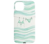 Preppy Bikini été Bord de mer Cowgirl Pastel Azur Mode Chic Coque pour iPhone 15 Plus