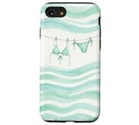 Preppy Bikini été Bord de mer Cowgirl Pastel Azur Mode Chic Coque pour iPhone SE (2020) / 7/8