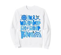 Preppy en Novembre, We Wear Blue Diabetes Awareness Sweatshirt