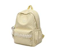 Preppy Lace Backpack 43cm Star Print Large Capacity Waterproof Bag