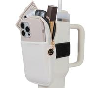 Preppy Stuff Pochette de téléphone pour gobelets Stanley Quencher Adventure 1,2 l et Stanley IceFlow 591 ml et 887,5 g, tasses de voyage Yeti, accessoires pour la salle de sport, la course à pied, le