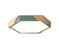 Près des plafonniers, plafonnier intégré de Nordique de Couleur avec plafonnier de décoration en Bois, de Plafond à lumière Blanche Ultra-Mince LED 6000K, pour Chambre à Coucher, Salon, buanderie