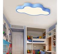 Près des plafonniers, plafonnier LED de Classique promettant Un Abat-Jour coloré à Gradation, de Plafond, éclairage de Plafond encastré Minimaliste, Panneau Plat en Forme de Nuage à économie