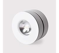 Près des plafonniers, Spots scandinaves montés Petits Spots LED plafonnier Downlight Lampe Unique Angle réglable 355 ° Panneau Lumineux Salon Plafond Plafond COB Spot Blanc