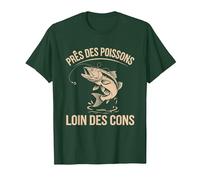 Près du Poisson, Loin des inconvénients, pêche drôle, pêcheur drôle T-Shirt
