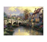 Près du vieux pont. Puzzle 1000 pièces