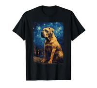 Presa Canario Starry Night Cane Corso Dogue des Canaries T-Shirt Graphique avec Valeur