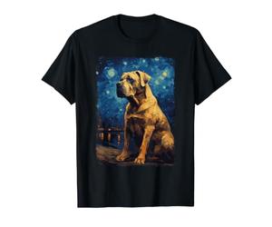 Presa Canario Starry Night Cane Corso Dogue des Canaries T-Shirt Graphique avec Valeur