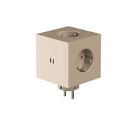 Presa Carrée 2 Prises F SQ2-EUFC30-30WMBE Beige Avolt (Neuf)