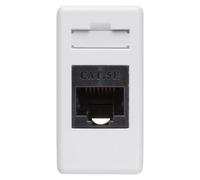 Presa/Connettore RJ45 4 coppie Cat 5e UTP toolless 1 modulo System White Gewiss