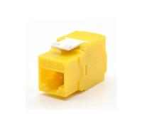 PRESA KEYSTONE WP CAT.6A UTP, TOOLLESS, COLOR AMARILLO