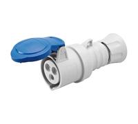 Presa Mobile Dritta IP54 2P+T 32A 200-250V 50/60Hz Blu Cablaggio A Vite