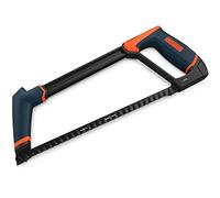 Presch Scie à métaux 300mm - Angles à 45° et 90°- Scie métal à lame HSS bi-métal interchangeable - Scie à main professionnelle - Scie à Archet pour metal - Hacksaw