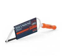 Presch Scie à métaux PUK 150mm incl. lame de scie universelle - Mini archet de sciage à main pour bois et métaux - Outil de coupe précis pour métal, aluminium, plastique et bois