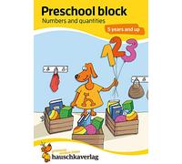 Preschool block - Numbers and quantities 5 years and up, A5-Block