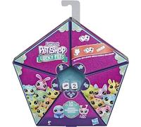 Preschool Games Littlest Pet Shop - Coffret Mystère Lucky Pets - 4 Figurines Pet Shop Singles et 4 Charms