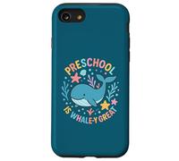 Preschool is Whaley Great Cute Whale Ocean Jeu de Mots Coque pour iPhone SE (2020) / 7/8