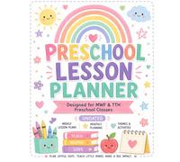 Preschool Lesson Planner: Designed for MWF and TTH Classes | Undated