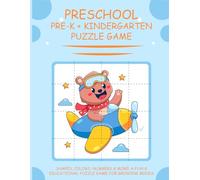 Preschool Pre-K + Kindergarten Puzzle Game: Shapes Colors Numbers & More! A Fun & Educational Puzzle Game for Growing Minds