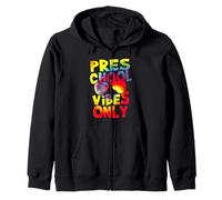 Preschool Vibes Back to School Teacher Student Tie Dye Sweat à Capuche