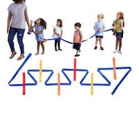 Preschool Walking, Lightweight Walking Rope, 145.67x0.98x0.39in 12-Ring, Safety Strap Holder for Kids, School Trips, Outdoor Activities, Park and Group Walks & More