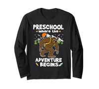 Preschool Where The Adventure Begins Back to School Bigfoot Manche Longue