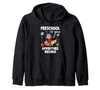 Preschool Where The Adventure Begins Back to School for Boys Sweat à Capuche
