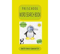 Preschool Word Search Puzzle Book: Word Searches with Easy to Read Print about Kids,Parents,Teachers and More
