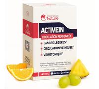 Prescription Nature - ACTIVEIN - Complément Alimentaire pour Soutenir la Circulation - Fabrication Française - 180 Gélules