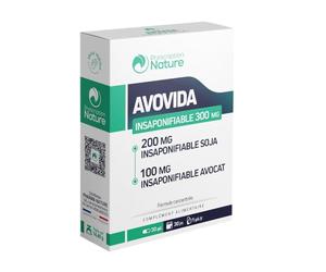 Prescription Nature - AVOVIDA - Complément Alimentaire à Base de Plantes - Graines de Soja et Extraits d’Avocat - Fabrication Française - 30 Gélules