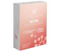 Prescription Nature - BIOTINE LIPOSOMIA - Complément Alimentaire Peau, Cheveux et Ongles - Actif Concentré, Formule Liposomée - Fabrication Française - 30 Gélules