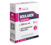 Prescription Nature - BOULARDII 30 - Complément Alimentaire Probiotique - Saccharomyces Boulardii - Gélule Végétale, Souche Documentée - Fabrication Française - 30 Gélules