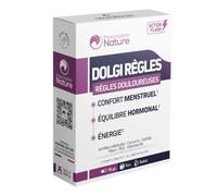 Prescription Nature - DOLGI RÈGLES - Complément Alimentaire pour Cycle Prémenstruel, Fatigue et Régulation de l'Activité Hormonale - Fabrication Française - 15 Gélules