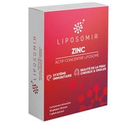 Prescription Nature - ZINC LIPOSOMIA - Complément Alimentaire Système Immunitaire & Beauté Peau - Actif Concentré, Formule Liposomée - 30 Gélules