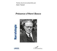 Alain Tassel – Présence d'Henri Bosco – Narratologie N° 11 – L'Harmattan