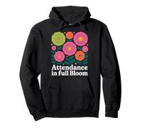 Présence en Pleine Floraison Motif Enseignant Floral Sweat à Capuche
