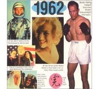 Présent 50e anniversaire - 1962 Compilation CD et 1962 cartes de vœux